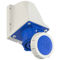 PCE CEE - Wall Mounted Socket 16A 3p 6h IP67