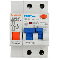 RCD DUO Breakers - Duo 1P+N (3 Module) 10 KA C10