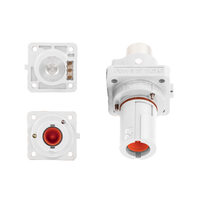 PowerSyntax - Panel Drain Chain Pilot 480 Amp L2 – White - M12 Hole